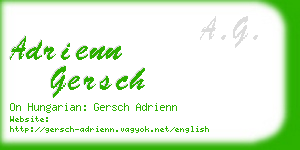 adrienn gersch business card